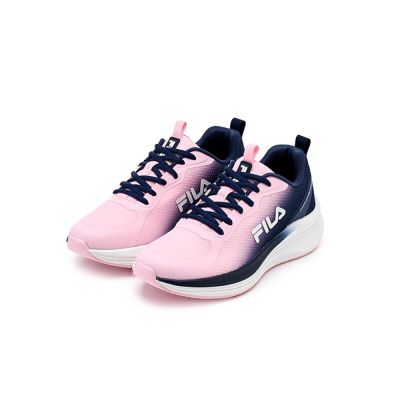 FILA ALPHA 女慢跑鞋-粉藍 5-J026A-223