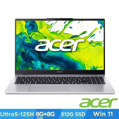 Acer 宏碁 Aspire Lite AL15-74P-503V 15.6吋筆電(U5-125H/16G/512G/Win11)