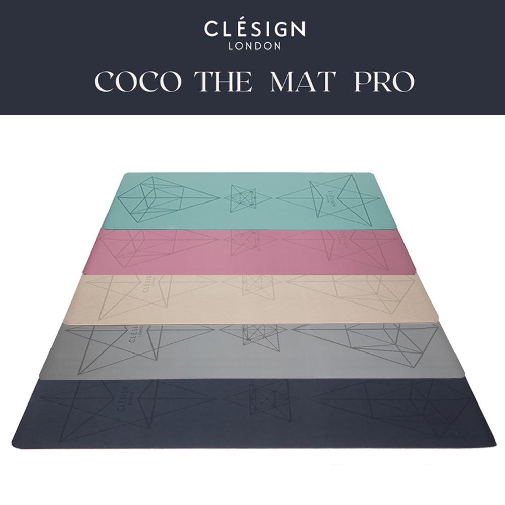 【Clesign】COCO Aurora Yoga Mat 瑜珈墊 4.5mm - 多色可選 (椰子殼纖維添加)