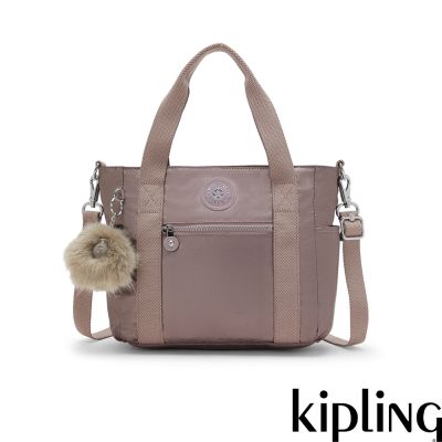 Kipling 金屬摩卡手提斜背兩用側肩包-JAYLA S