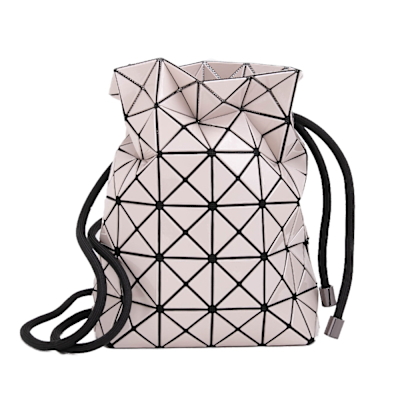 ISSEY MIYAKE三宅一生BAOBAO WRING 亮面調節背帶水桶包(多色選)