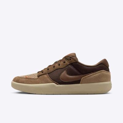 Nike SB Force 58 DV5477-201 男 滑板鞋 運動休閒鞋 麂皮 舒適 穿搭 棕