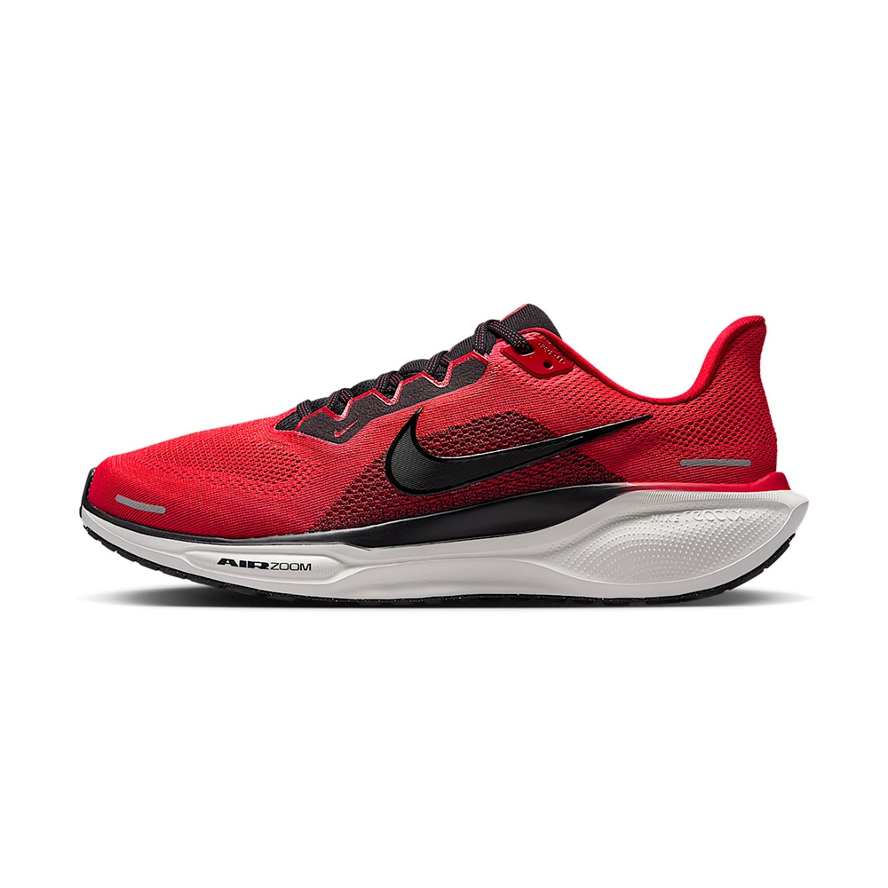 Nike Air Zoom Pegasus 41 男紅小飛馬氣墊跑鞋透氣網布慢跑鞋FD2722