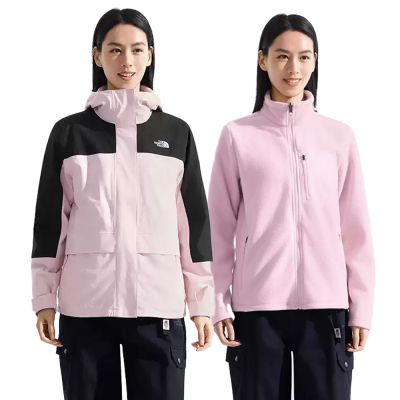 【The North Face】北面女款DryVent防水透氣三合一外套(多款可選)