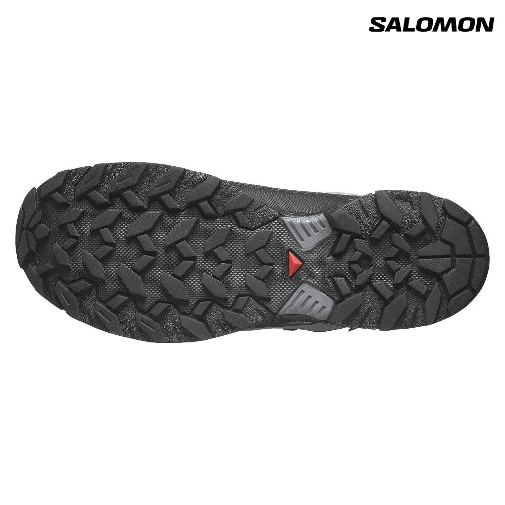 龍門　幅約360！ Salomon索羅門】X ULTRA 360 GORE-TEX 男款防水低筒登山鞋黑/磁鐵黑