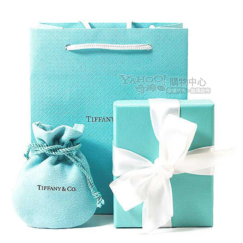 Tiffany&Co. 蒂芙尼0.03克拉圓形鑽石925純銀項鍊| 項鍊| Yahoo