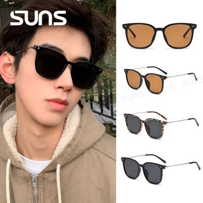 【SUNS】韓版ins高級方框墨鏡 明星款墨鏡 網紅抖音款 高質感金屬框 521