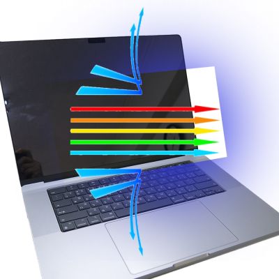 EZstick APPLE MacBook Pro 16 A2780 M2 鏡面 防藍光螢幕貼 抗藍光