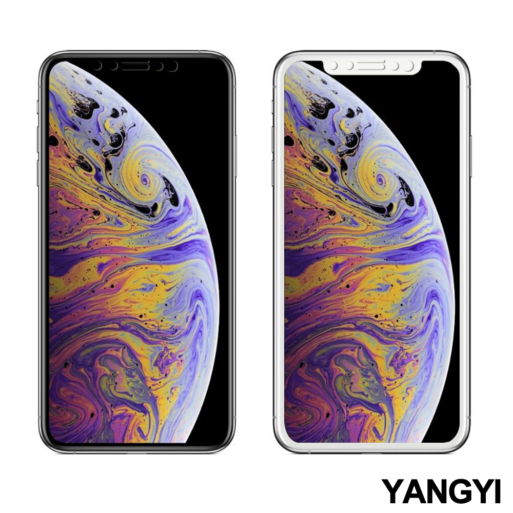 揚邑Apple iPhone 11/XR滿版軟邊9H鋼化玻璃膜3D防爆保護貼-白| Apple適用手機保護貼| Yahoo購物中心