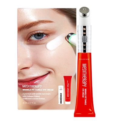 韓國Meditherapy 緊緻修復彈力眼霜20ml(附按摩儀)超值3入-L