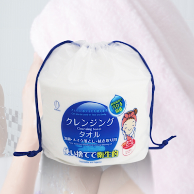 日本進口KOKUBO拋棄式洗臉巾-70張-2入