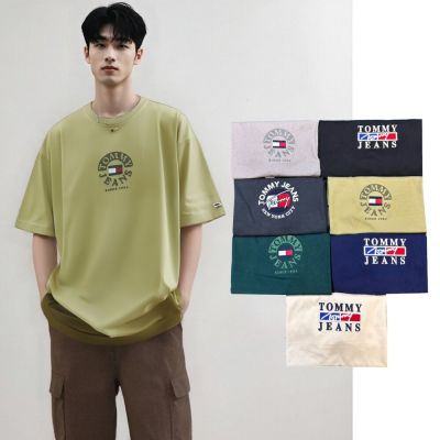 Tommy HilfigerTommy Hilfiger jeans 湯米 圓領 刺繡LOGO 短袖 上衣