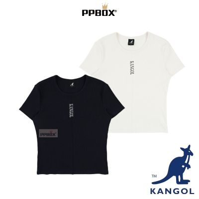 KANGOL 簡約LOGO短T T恤 衣服 【66228001】