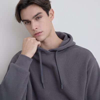 GIORDANO加絨刷毛連帽上衣/束口褲【多色任選】