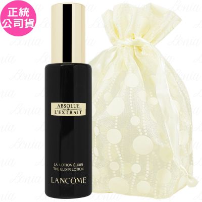LANCOME蘭蔻 LANCOME 蘭蔻 絕對完美黑鑽奢燦玫瑰精露(30ml)旅行袋組(公司貨)