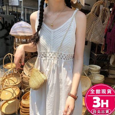 【梨卡】隔日到貨 女裝 洋裝 連身裙 裙子 細肩帶洋裝 度假洋裝 日系洋裝 海邊洋裝 小洋裝 BR1913【現貨24H】