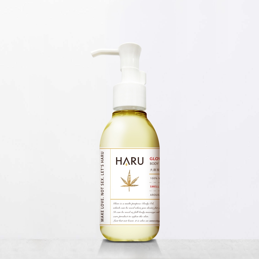 【HARU含春】 GLOW 大麻玫瑰喚醒按摩精油