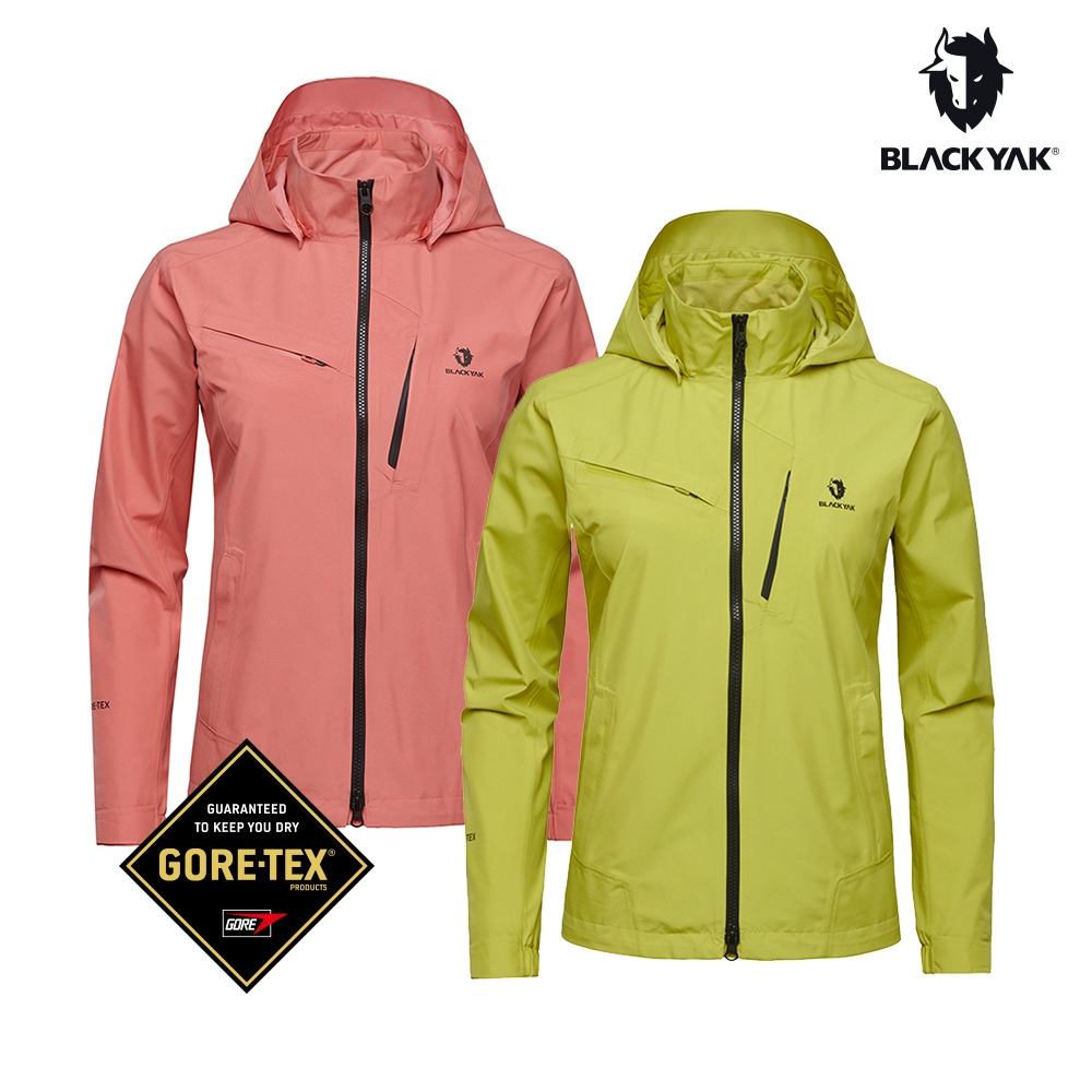 BLACKYAK 韓國 女 CHABA GTX防水外套[兩色可選]春夏 運動外套 GORE-TEX 防水 休閒外套 BYEB1WJ101 (珊瑚粉)