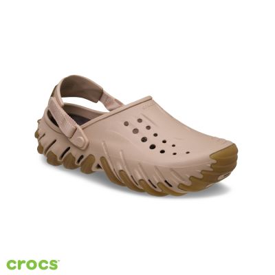 Crocs 卡駱馳 Echo Gum RO 克駱格 中性鞋-粉紅太妃糖色 211675-7AF