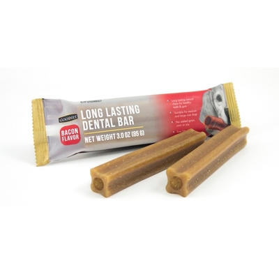 【GOODIES】 低敏護牙潔牙棒- 培根風味/雞肉口味/鮭魚口味(2支入*18包)