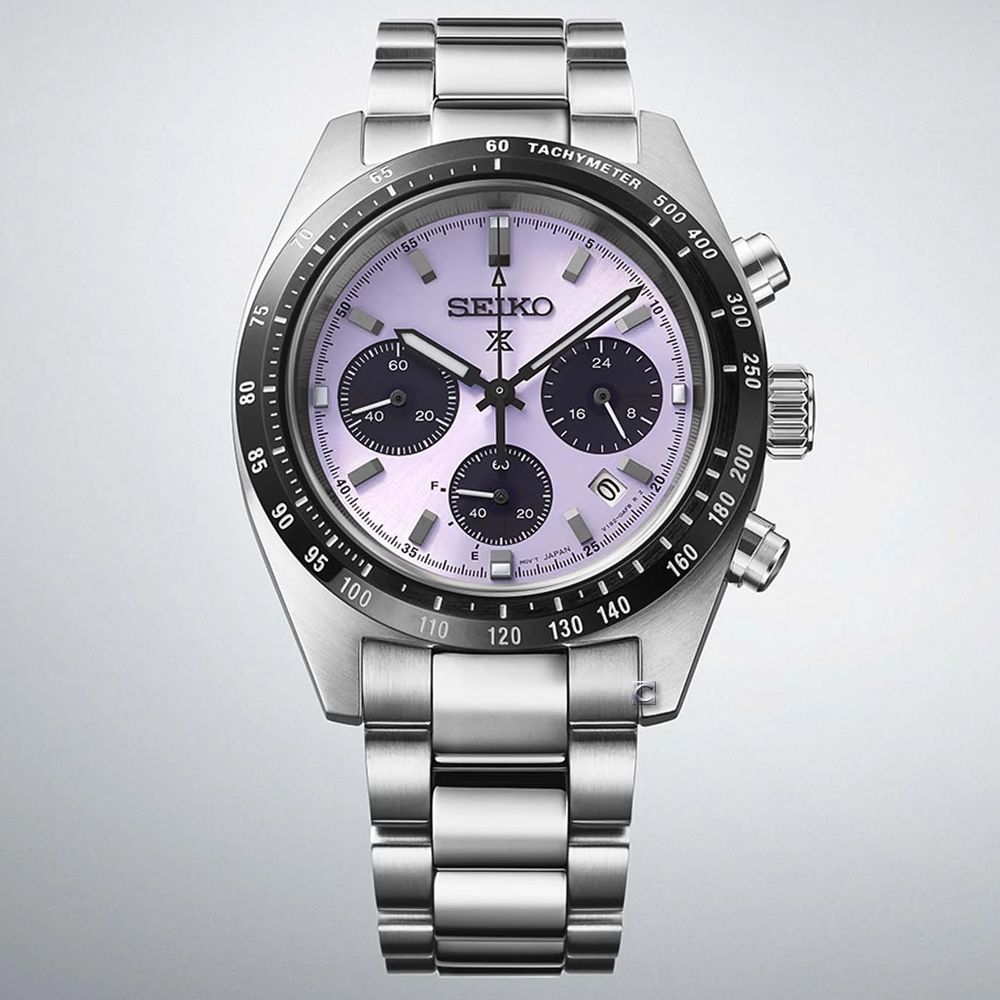 SEIKO 精工Prospex 2025 世界田徑錦標賽限量腕錶-39mm「江戶紫」V192