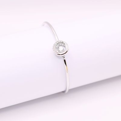 SWAROVSKI 施華洛世奇 Dextera 手鏈 鍍白金色