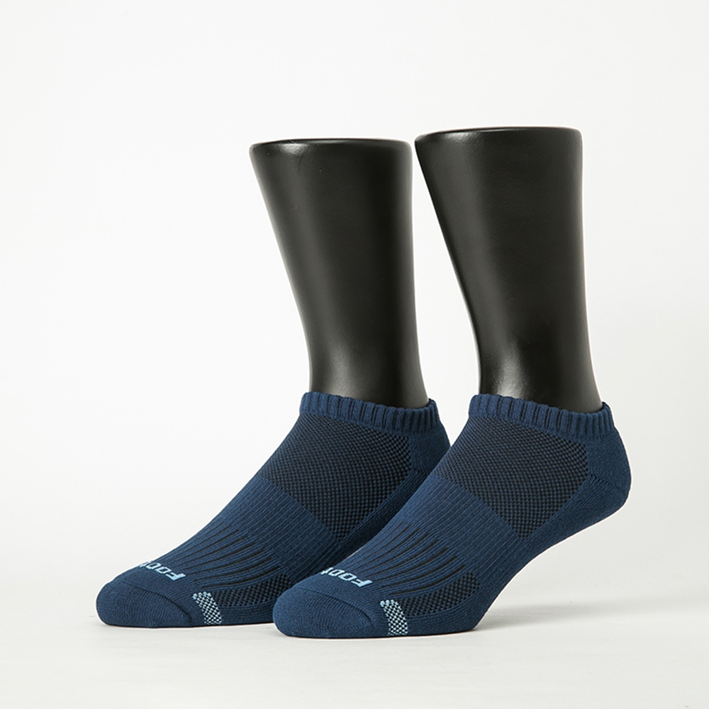 FOOTER除臭襪【6入-男女款】單色運動逆氣流氣墊船短襪(T31M/L/XL) (L 24-27cm)