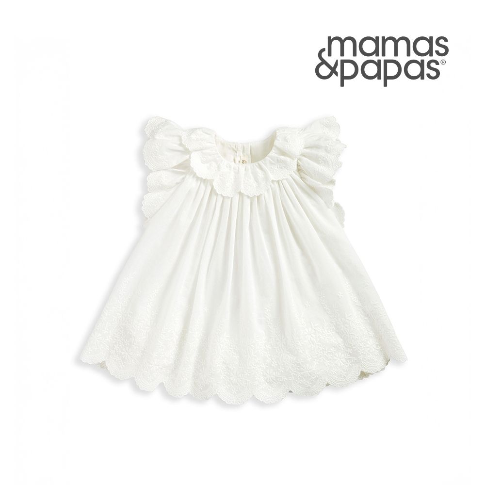 Mamas&Papas 雲朵日和-無袖包屁洋裝