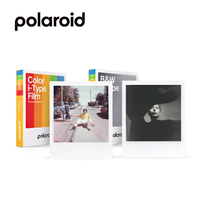 Polaroid 寶麗來 i-Type 彩色白框+黑色白框 雙入組(DIF1+DIF2)