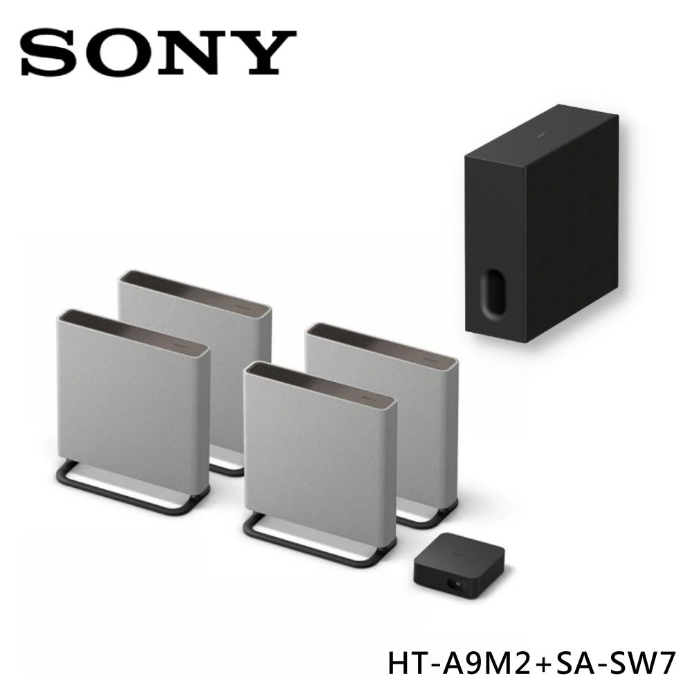 SONY索尼 環繞式家庭劇院組合 聲霸 重低音 原廠公司貨 HT-A9M2+SA-SW7