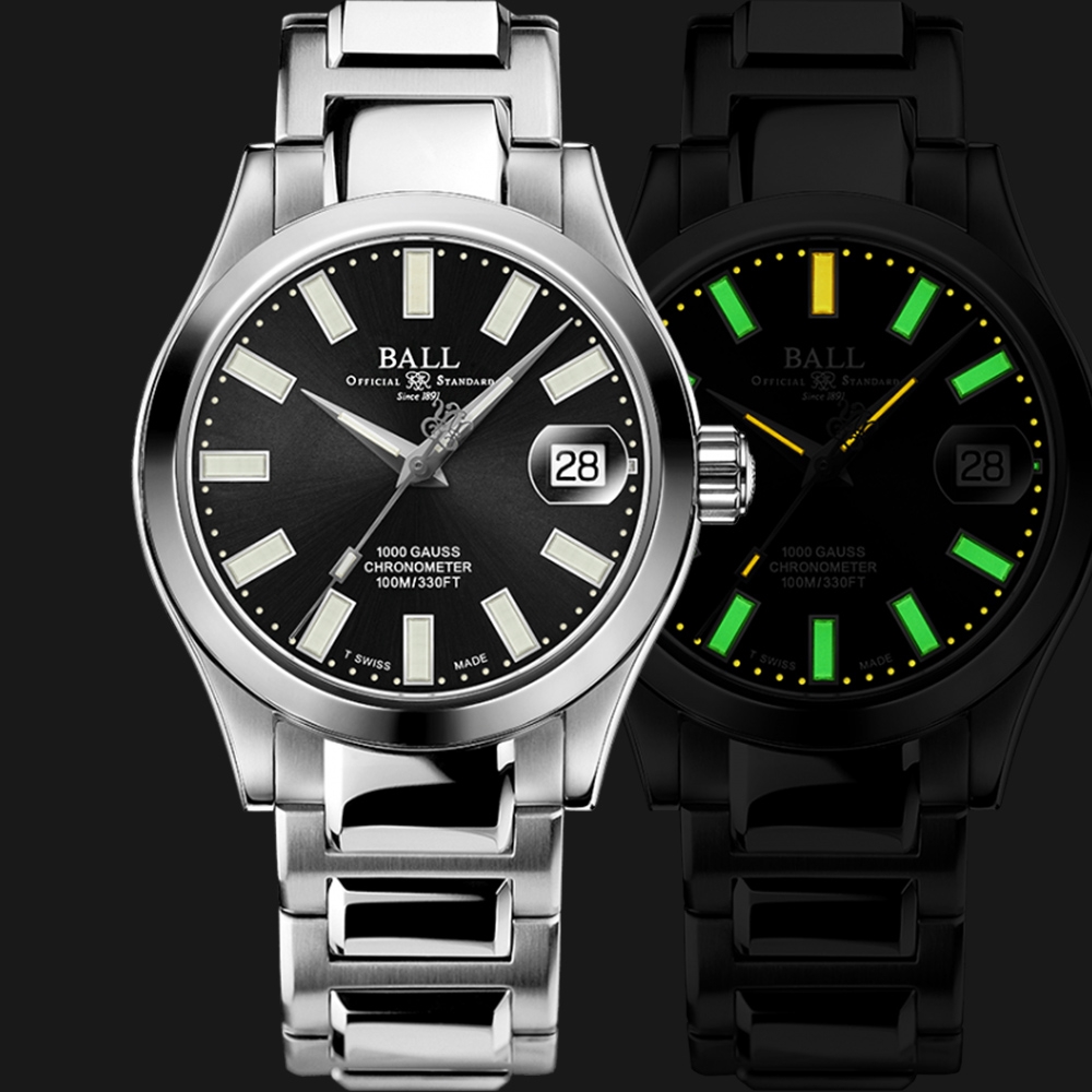 BALL 波爾 EngineerIII 天文台認證機械錶 開學換新季 送禮推薦-36mm NL9616C-S1C-BK