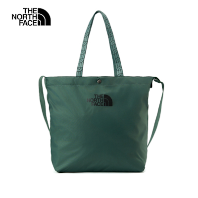 The North Face 官方旗艦 北面男女款綠色CORDURA耐磨托特包｜8DJSHCH
