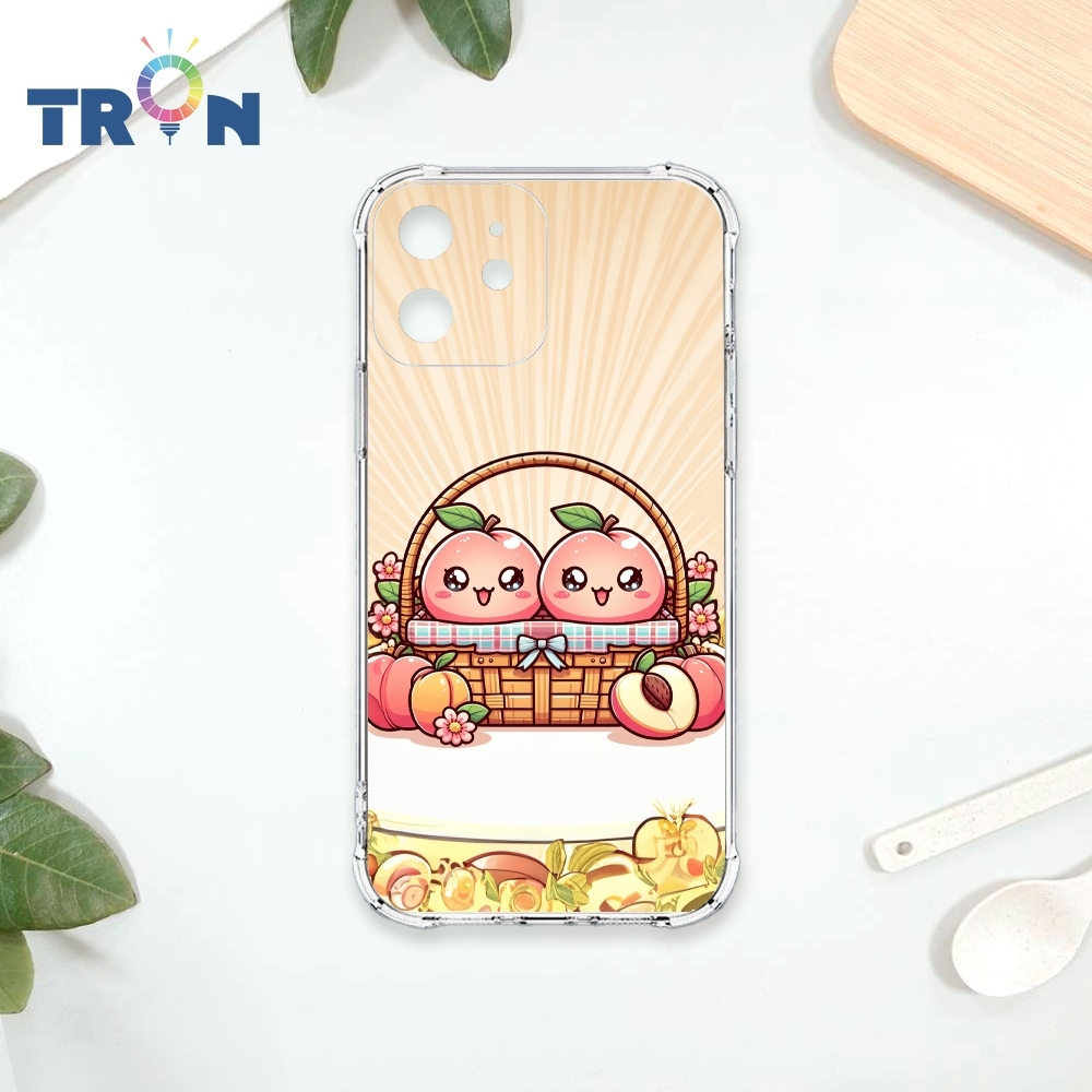 TRON IPhone 11 2顆水蜜桃系列 四角防摔 軟殼 手機殼