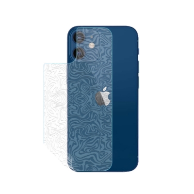 (台灣製)【o-one】大螢膜PRO Apple iPhone 12 mini 全膠背面保護貼 手機保護貼-水舞款