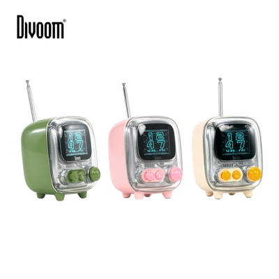 Divoom】Tiivoo-2 像素藍牙喇叭 (電子相簿/FM收音機/動態歌詞)