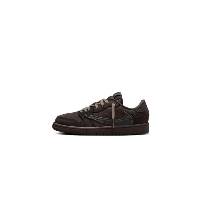 Travis Scott x Air Jordan 1 Low Velvet Brown 聯名倒鉤 DO5442-202