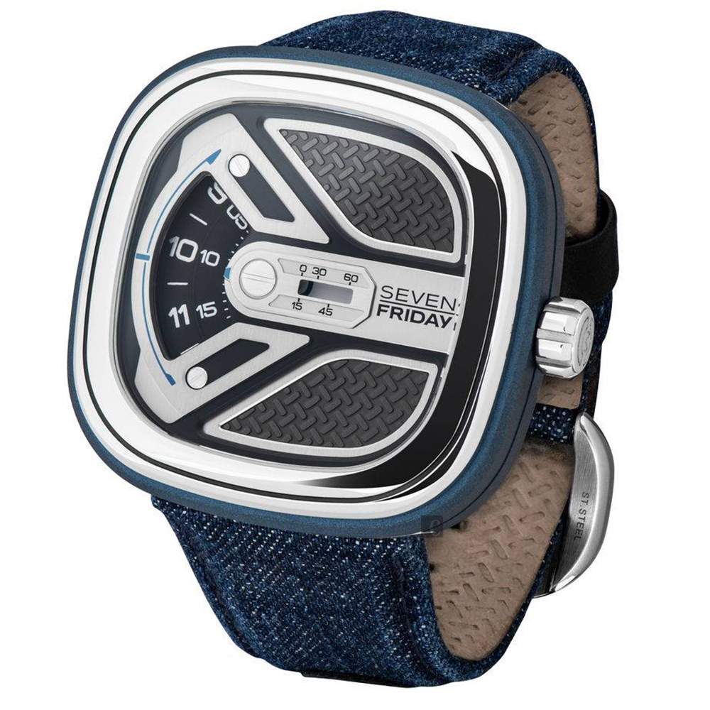 SEVENFRIDAY M 系列城市冒險家自動上鍊機械錶 七夕寵愛季 送禮推薦 M1B-01