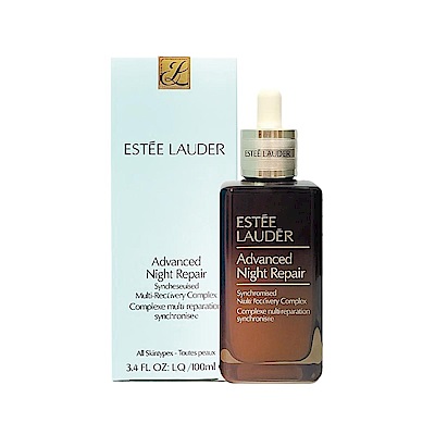 EsteeLauder雅詩蘭黛 ESTEE LAUDER 雅詩蘭黛 特潤超導全方位修護露100ml 小棕瓶 國際航空版