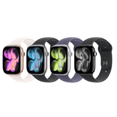 Apple Watch Series 11 GPS 46mm 鋁金屬錶殼+運動錶帶 - S/M