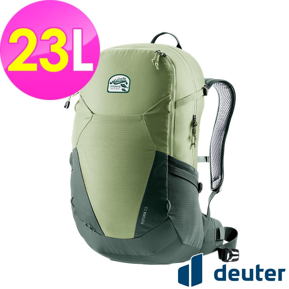 【deuter 德國】 FUTURA透氣網架背包23L(3400121A綠/50週年聯名款/登山包)