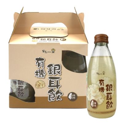 【宜蘭羅東農會】羅董有機銀耳飲x2盒(245mlx6入/盒)