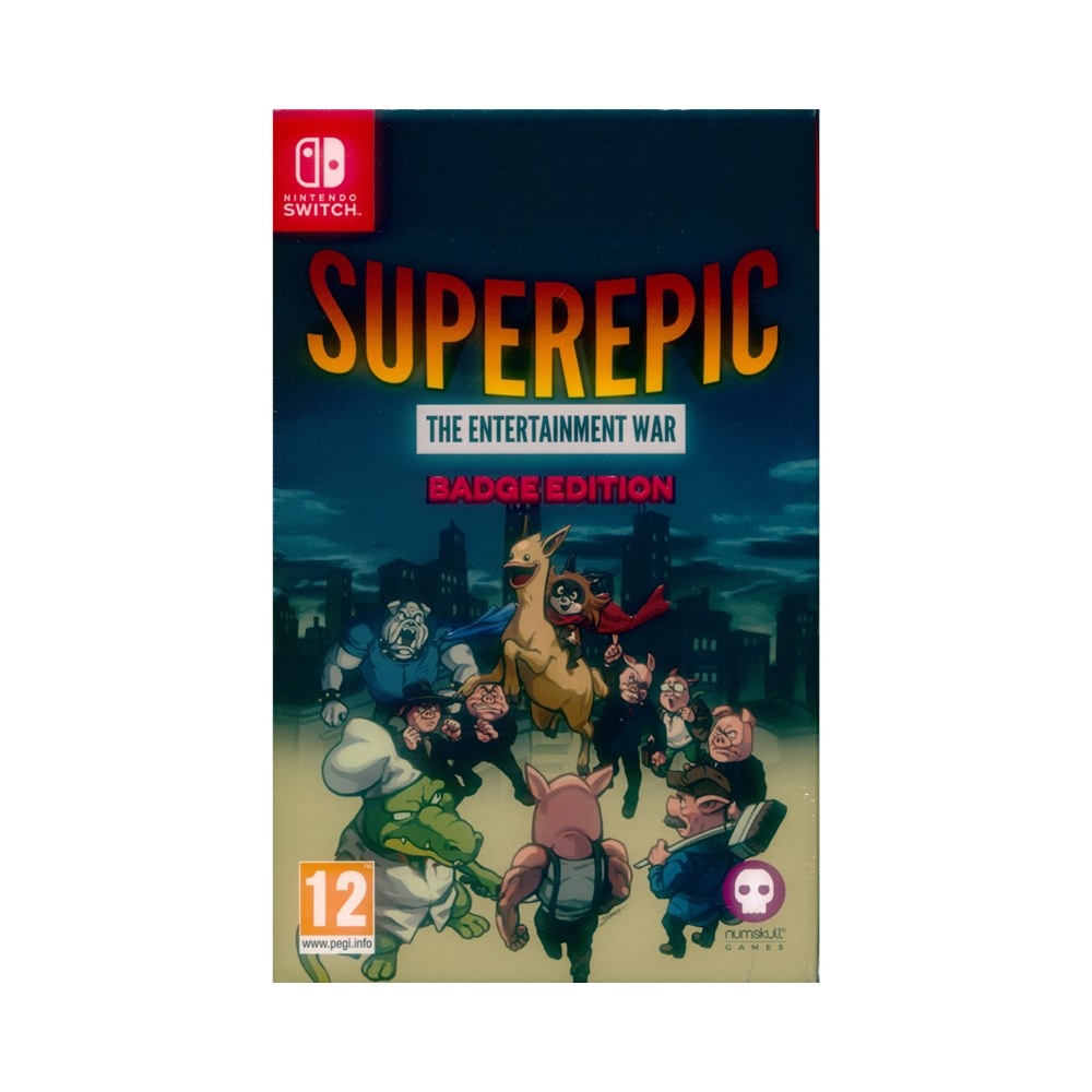 SuperEpic : The Entertainment War (Switch) / Edition Collector Badge à