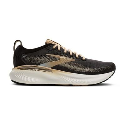 Brooks 布魯克斯 Adrenaline GTS 25 [1104541D071] 男 慢跑鞋 跑鞋 路跑 黑 橘