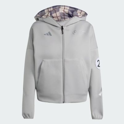 Adidas 愛迪達 Mer Sil Hd W JW3474 女 連帽外套 保暖 運動外套 防風 灰
