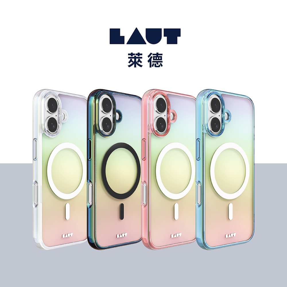 LAUT 萊德 iPhone 16 磁吸炫彩保護殼