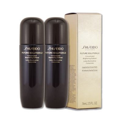 SHISEIDO 資生堂 時空琉璃LX極上御藏柔膚露 74ml x 2
