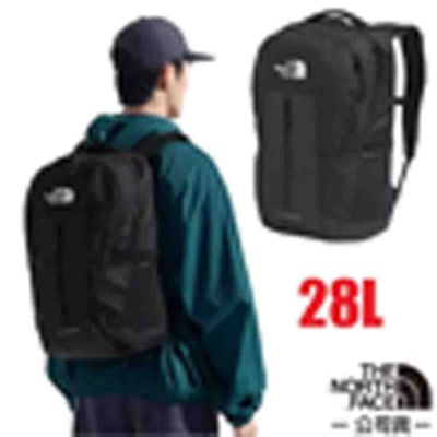 【The North Face】Lichen Daypack 日用通勤休閒雙肩後背包28L.電腦背包.書包.公事包/可容16吋筆記型電腦/ 8EEV-KY4 黑