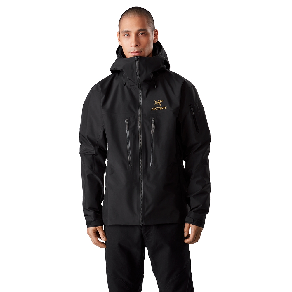 Arcteryx 始祖鳥男Alpha SV 防水GORE-TEX 外套24K黑| Yahoo購物中心