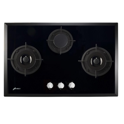 豪山牌 (全省安裝)豪山三口檯面爐玻璃瓦斯爐天然氣SB-3208-NG1