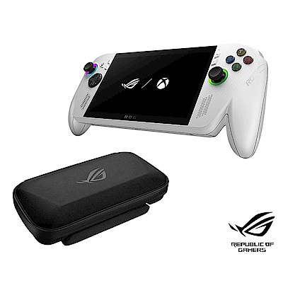 (收納包組合) ASUS華碩 ROG XBOX ALLY 遊戲掌機 (Ryzen Z2 A/16GB/512GB/白)+ROG 收納保護包